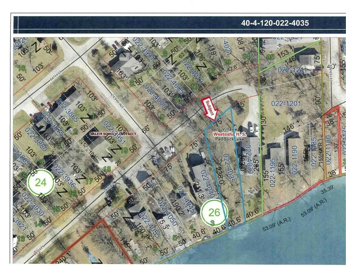 Lt2 64th Pl, Paddock Lake, WI 53168 - #1