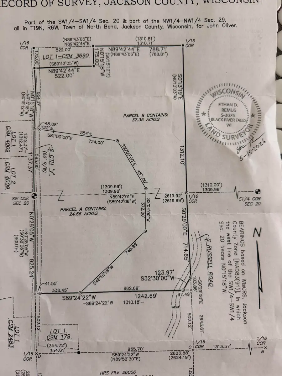 0 County Road V, North Bend, WI 54642 - #2