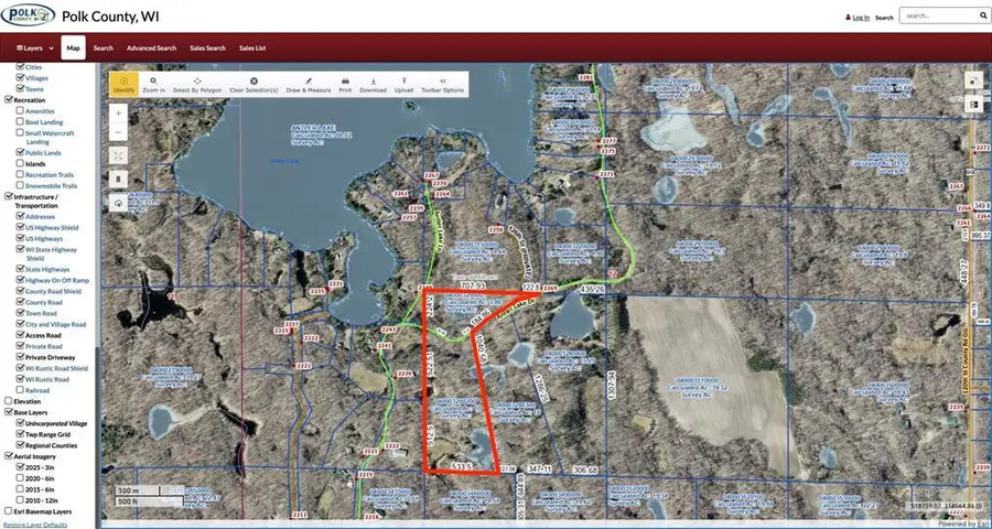 TBD 13.88 Acres Antler Lake Drive, Milltown, WI 54858 - #2