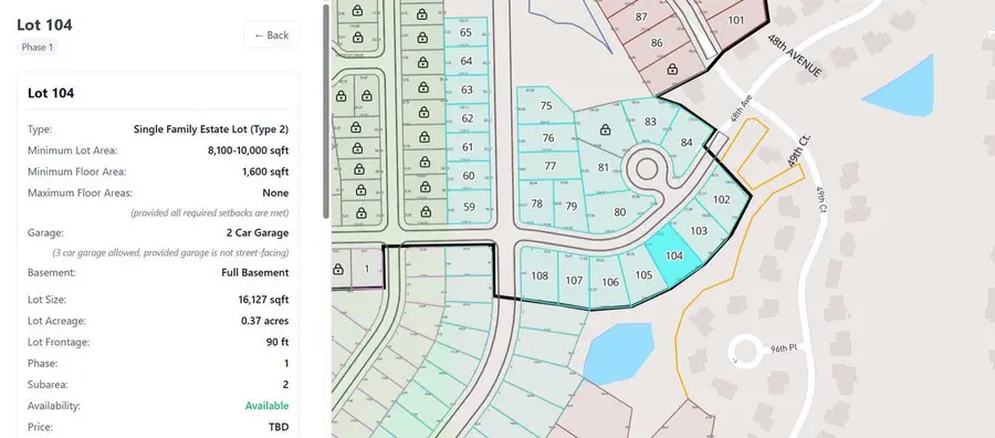 Lt104 HIGHLAND PLACE, Pleasant Prairie, WI 53158 - #2
