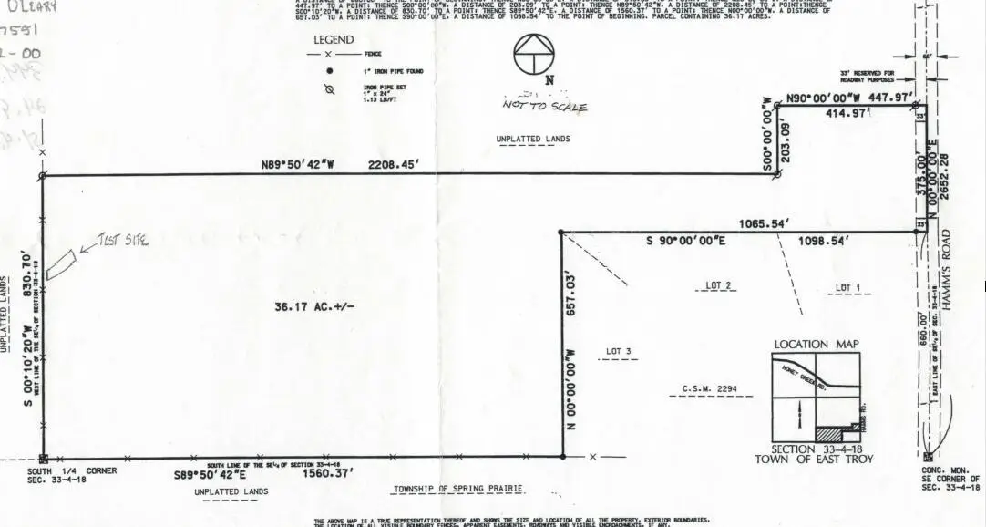 PET3300010 HAMMS ROAD, East Troy, WI 53120 - #1