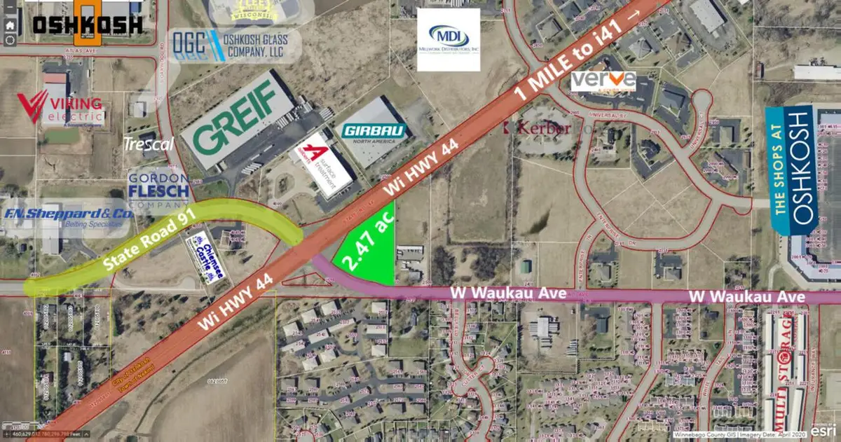 2530 W WAUKAU AVENUE, Oshkosh, WI 54904 - #1