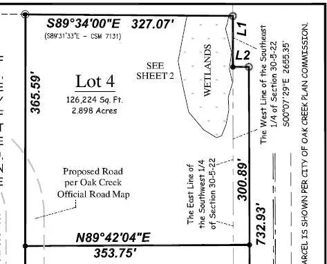 Lt4 S JUDITH PLACE, Oak Creek, WI 53154 - #1