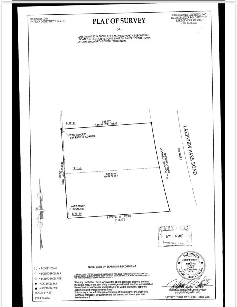 Lt39 LAKEVIEW PARK DRIVE #-43, Linn, WI 53147 - #3