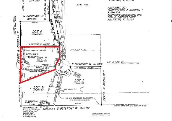 Lt3 BASELER COURT, Muskego, WI 53150