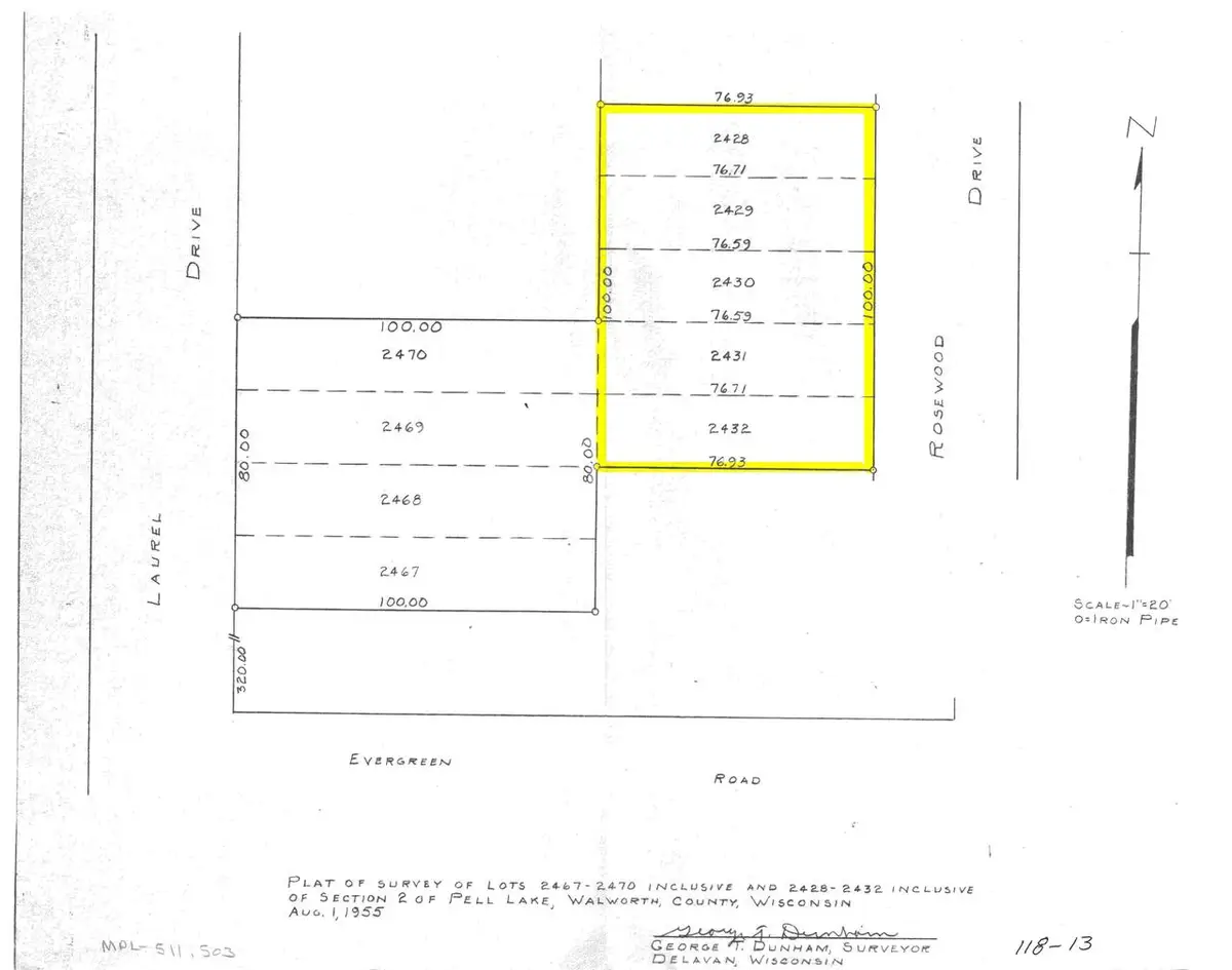 Lots 2428-2432 Rosewood Drive, Bloomfield, WI 53157 - Image #1