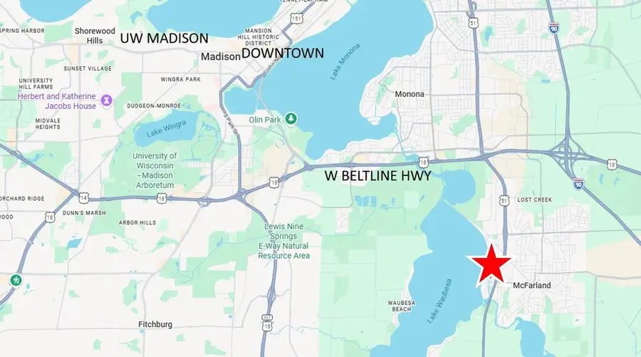 5830 Lake Edge Road, McFarland, WI 53558 - #3