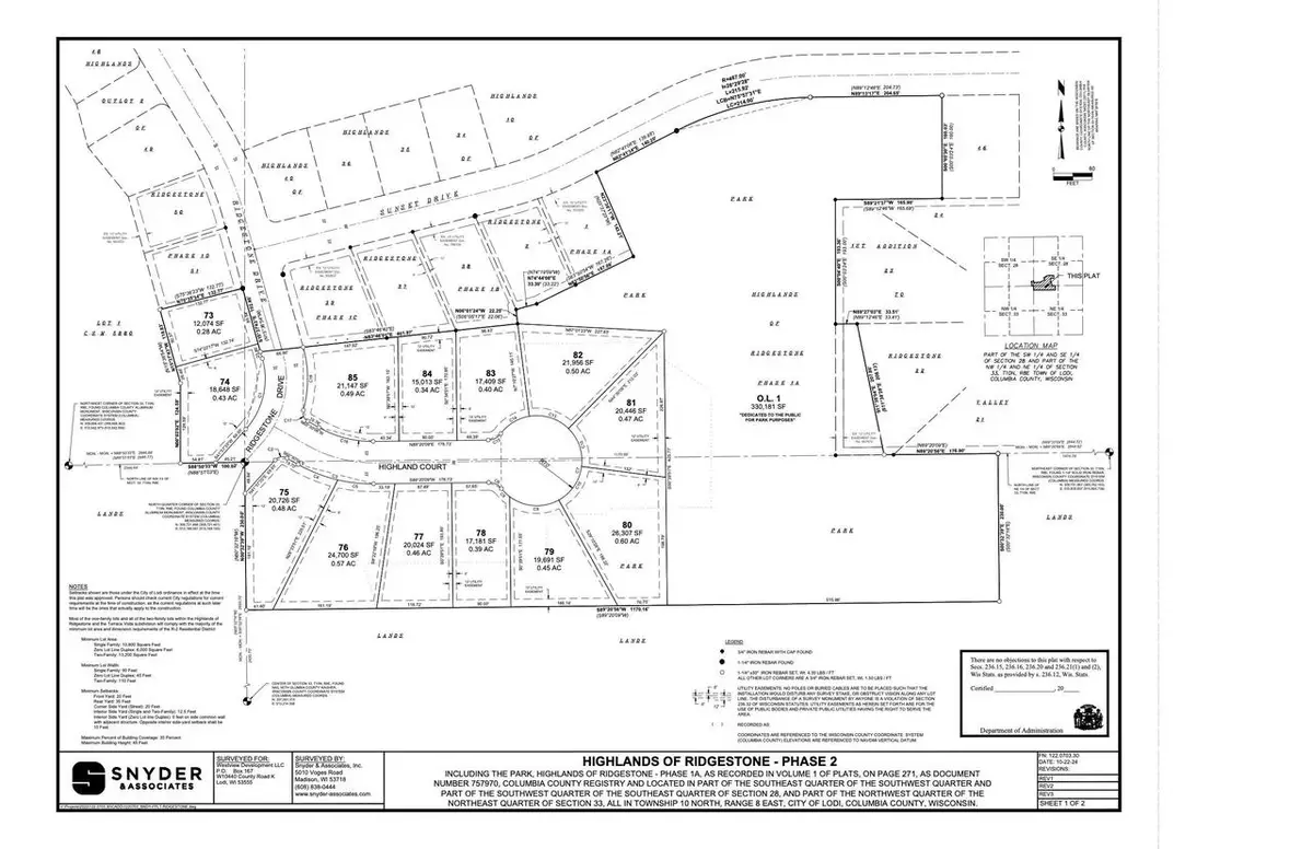 Lot 84 Highland Court, Lodi, WI 53555 - #1