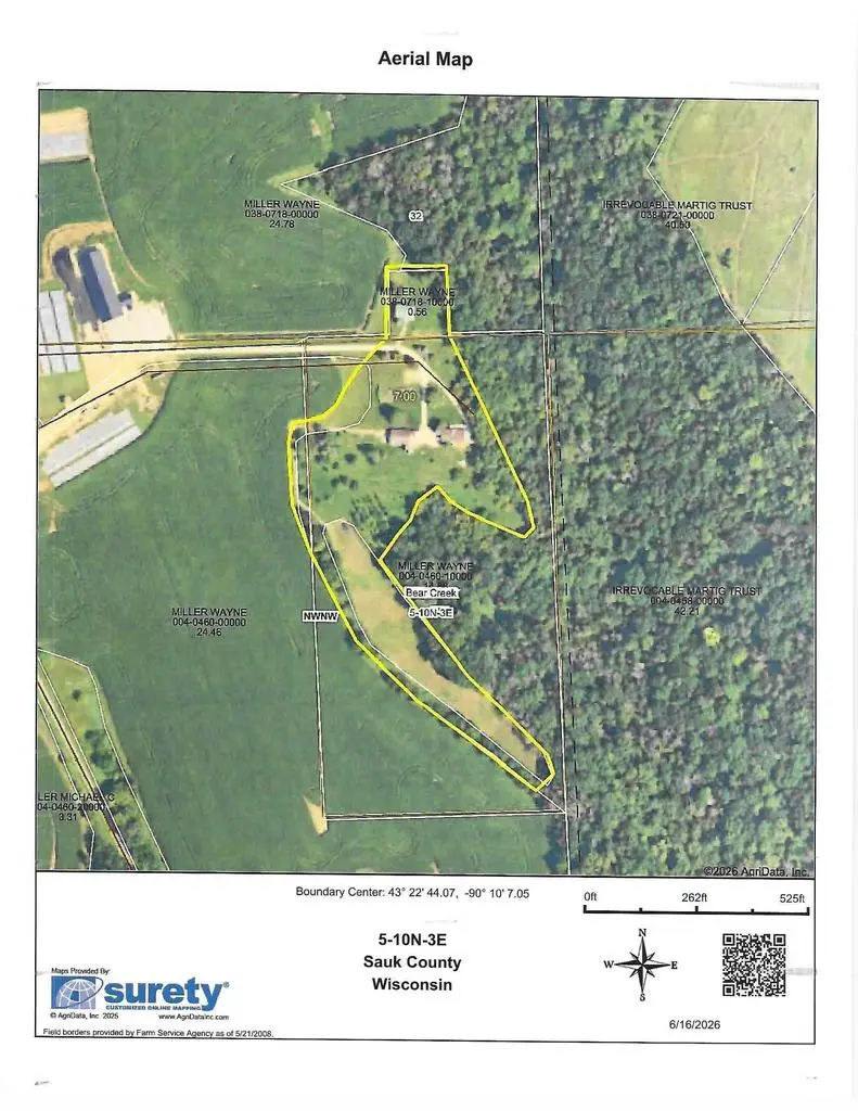 S7304 Sandusky Road, Hillpoint, WI 53937 - #3