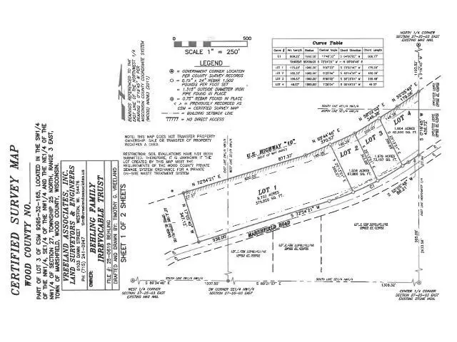 Lot 3 MARSHFIELD ROAD, Marshfield, WI 54449 - #2