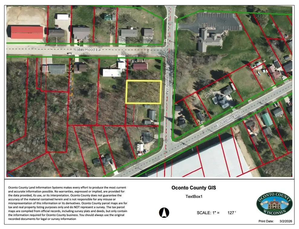 N GREEN BAY AVENUE, Gillett, WI 54124 - #1