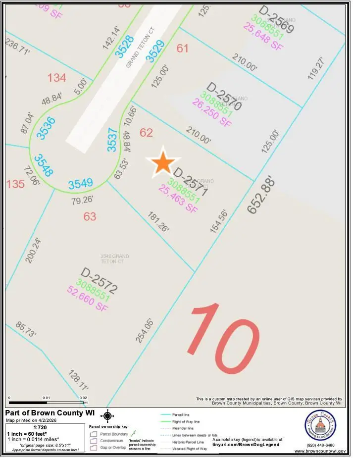 3537 GRAND TETON COURT, De Pere, WI 54115 - #1