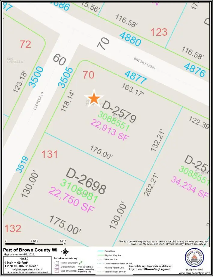 4877 BIG SKY, De Pere, WI 54115 - #1