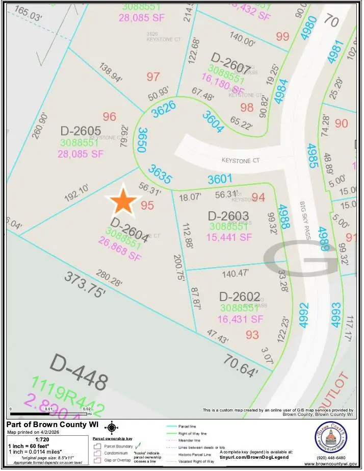 3635 KEYSTONE COURT, De Pere, WI 54115 - #1