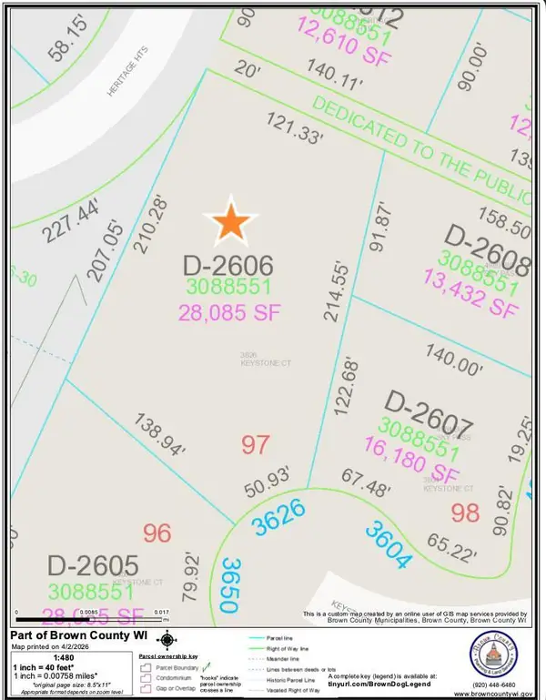 3626 KEYSTONE COURT, De Pere, WI 54115