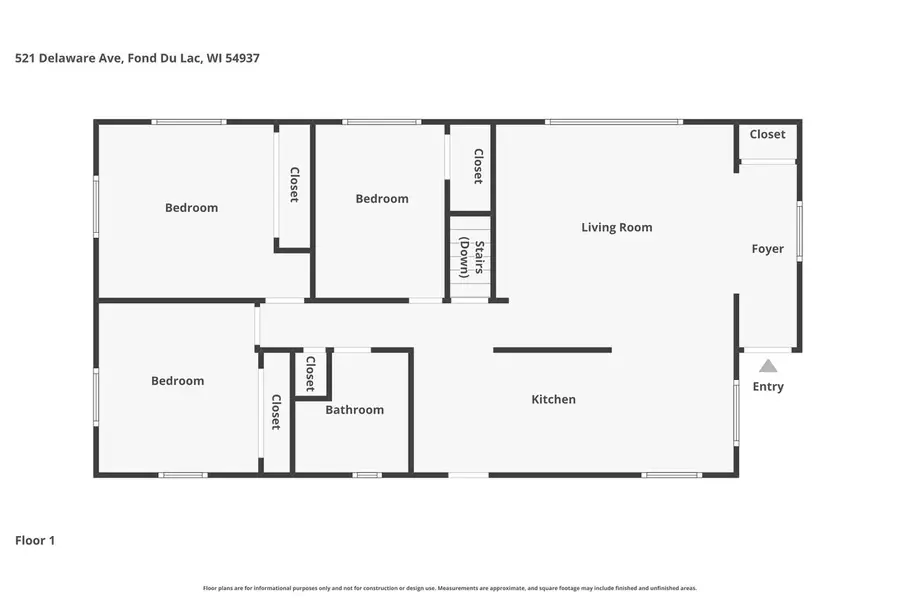 521 DELAWARE AVENUE, North Fond Du Lac, WI 54937 - #3