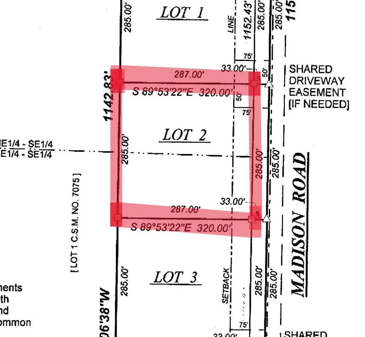 MADISON ROAD, Mayville, WI 53050 - #1