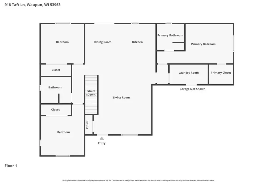 918 TAFT LANE, Waupun, WI 53963 - #2
