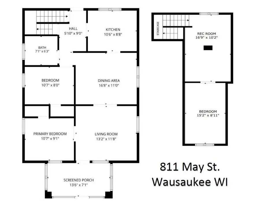 811 MAY STREET, Wausaukee, WI 54177 - #2