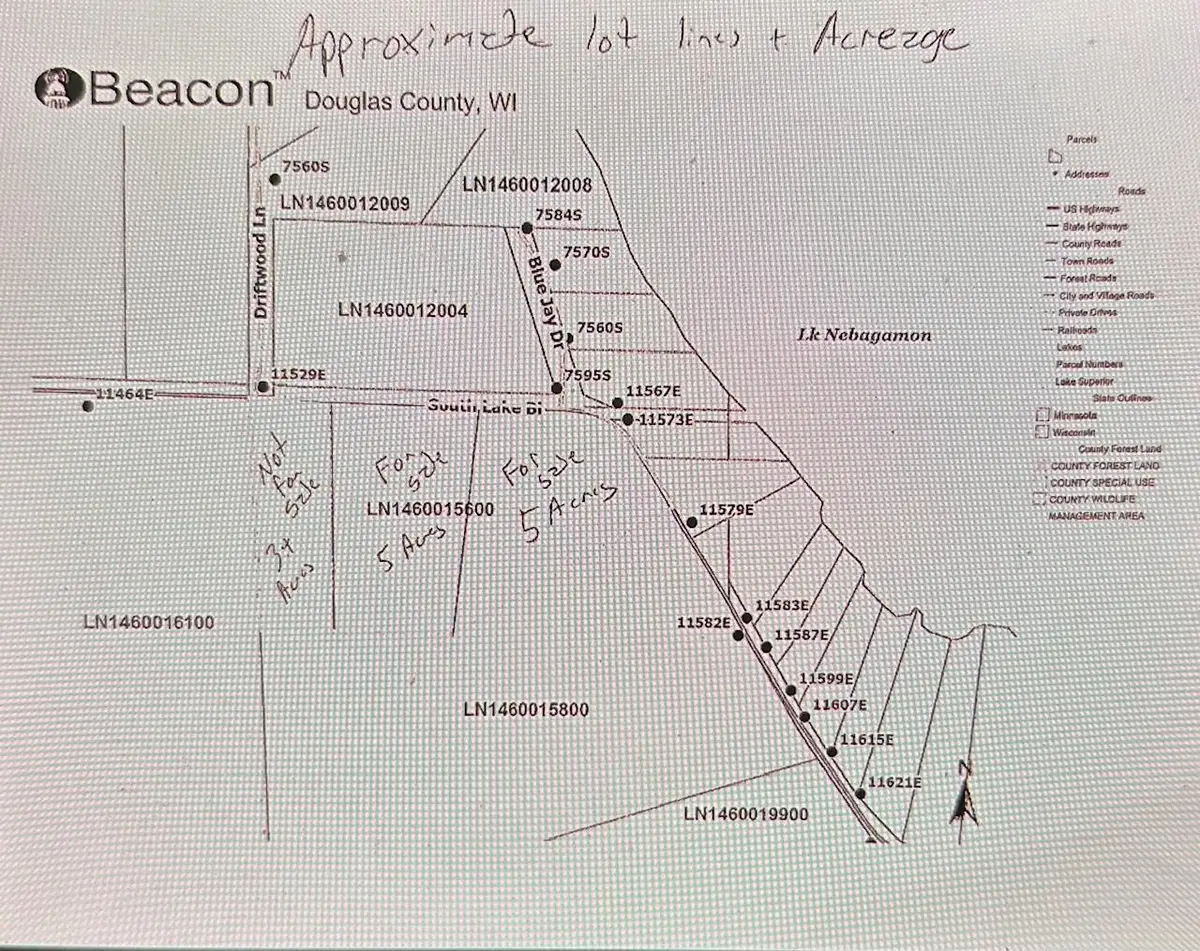 11580 E South Lake Blvd, Lake Nebagamon, WI 54849 - #1