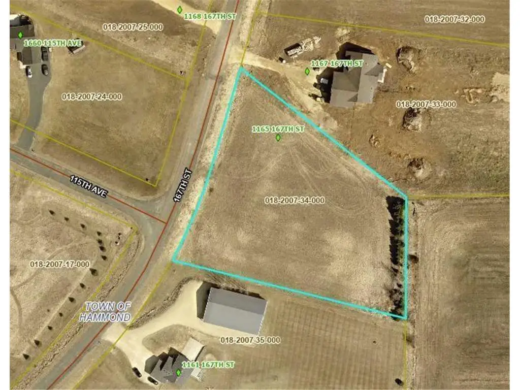 1165 167th Street, Hammond, WI 54015 - #1