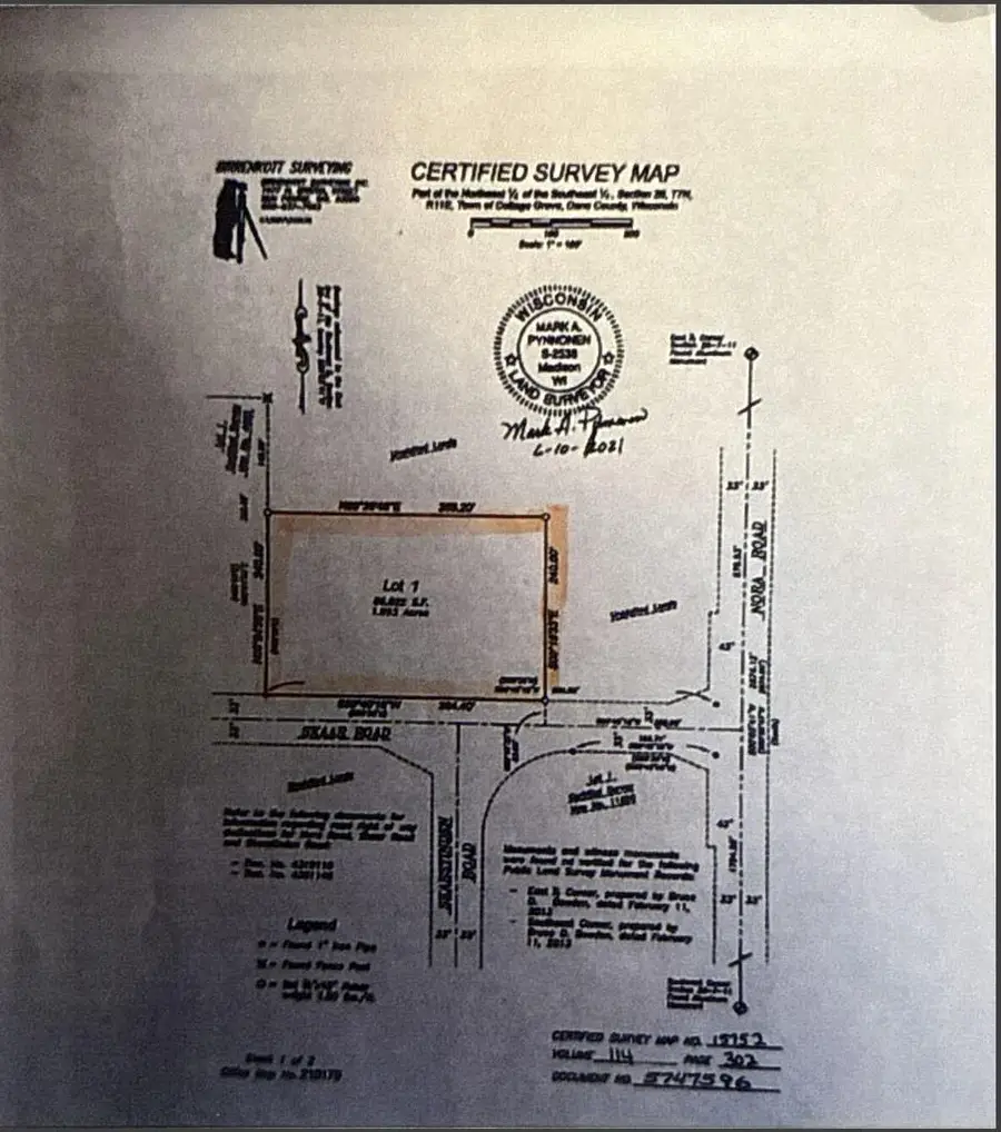 Lot 1 CSM 15752 Skaar Rd, Cottage Grove, WI 53527 - #2