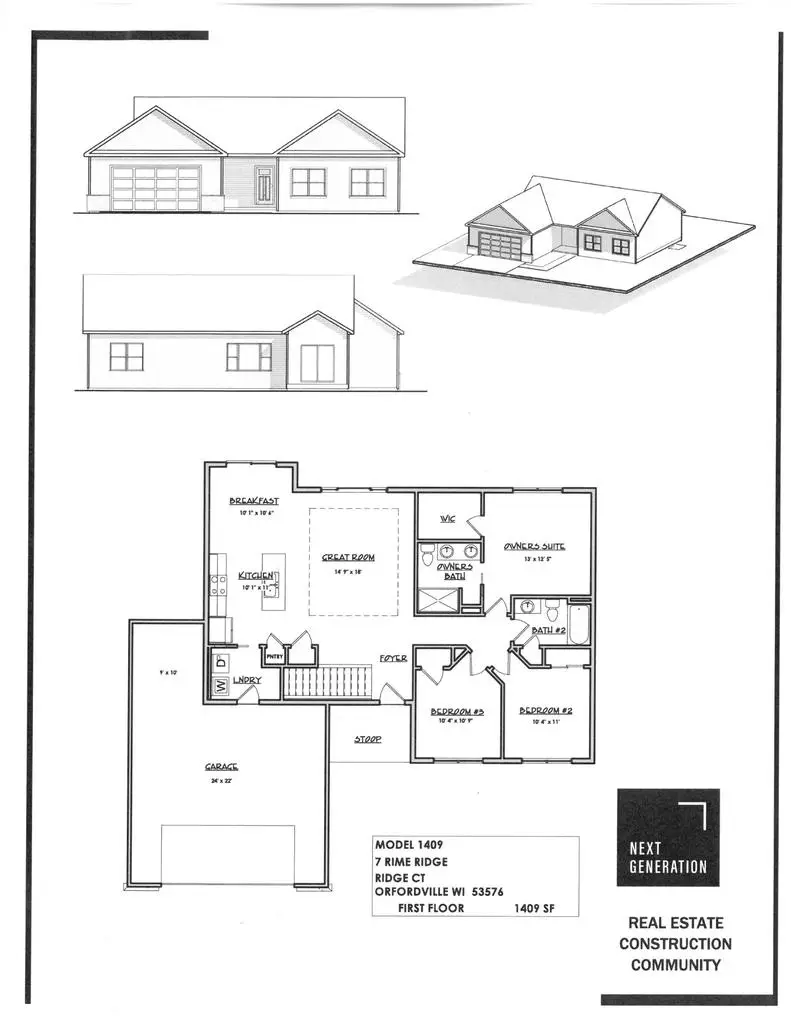 504 Ridge Court, Orfordville, WI 53576 - Image #1