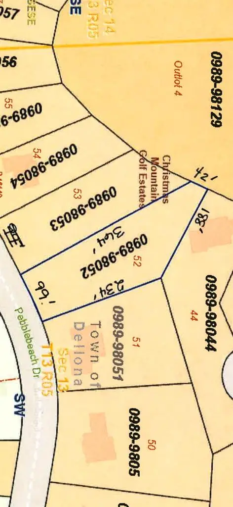 Lot 52 Pebblebeach Drive, Wisconsin Dells, WI 53965