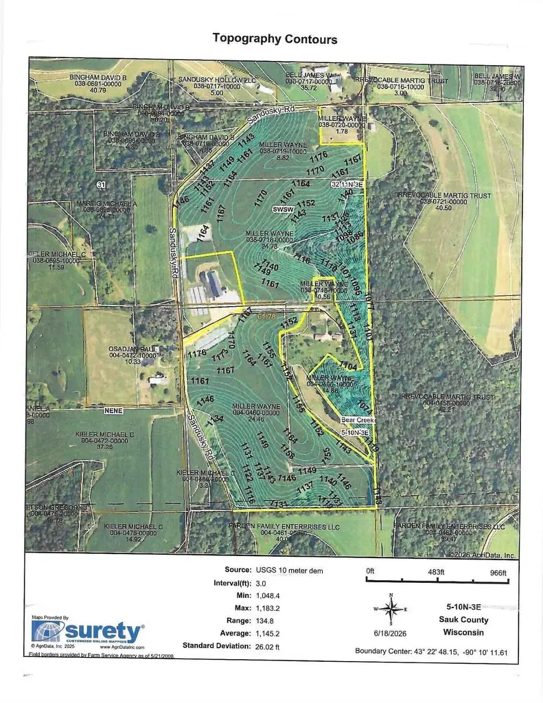 61 A Sandusky Road, Hillpoint, WI 53937 - #3