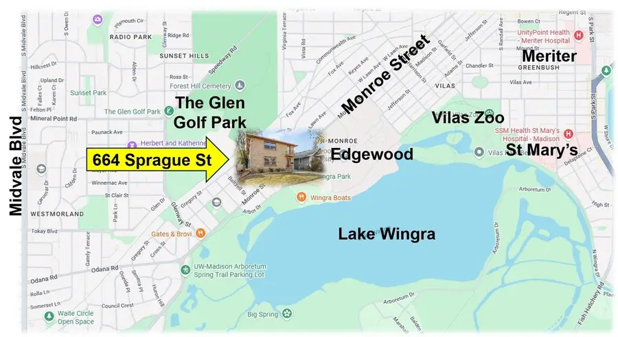 664 Sprague Street, Madison, WI 53711 - #3