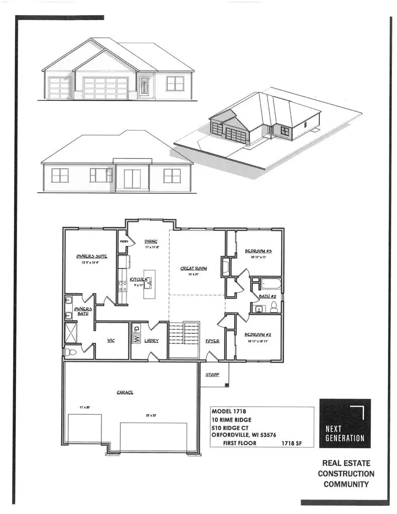 510 Ridge Court, Orfordville, WI 53576 - #2