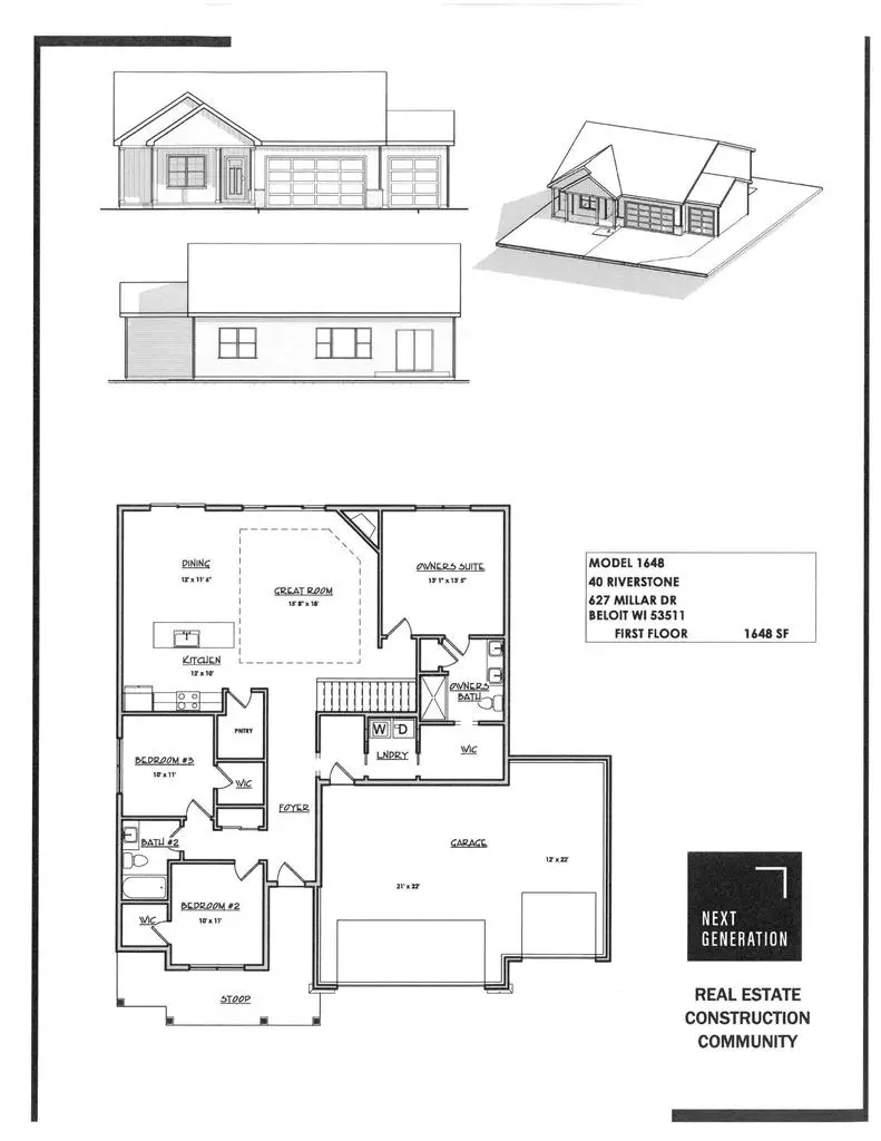 627 Millar Drive, Beloit, WI 53511 - #2