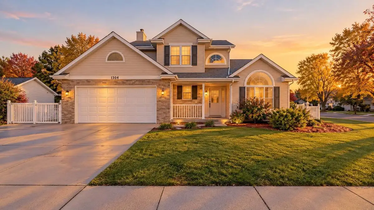 1304 N Wuthering Hills Drive, Janesville, WI 53546 - #1